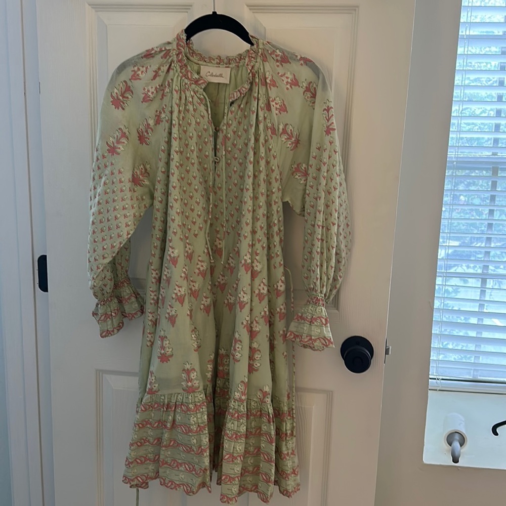 Adorable Long Sleeve Cleobella Dress belted